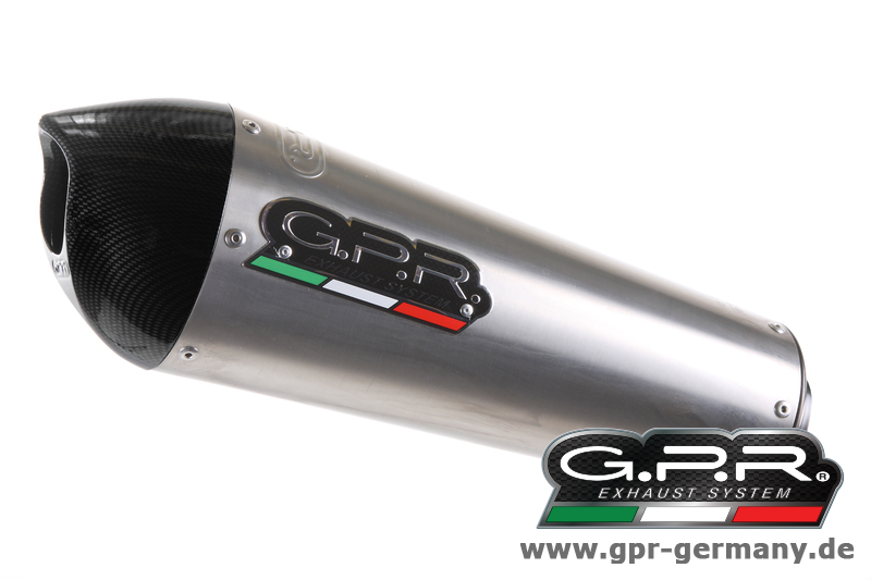 GPR GP Evolution Titan Yamaha MT-07 2014 2 IN 1 Komplettanlage Auspuff